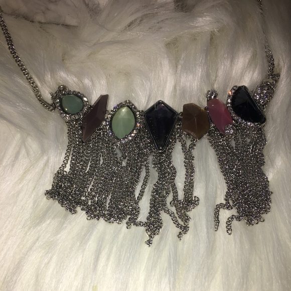 NWT!!! Efigo Colorful Statement Necklace - Picture 4 of 12